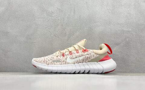 耐克Nike Free RN NEXT NATURE纯原版本赤足粉棕色超轻量跑鞋 莆田复刻鞋工厂 货号：CZ1891-102