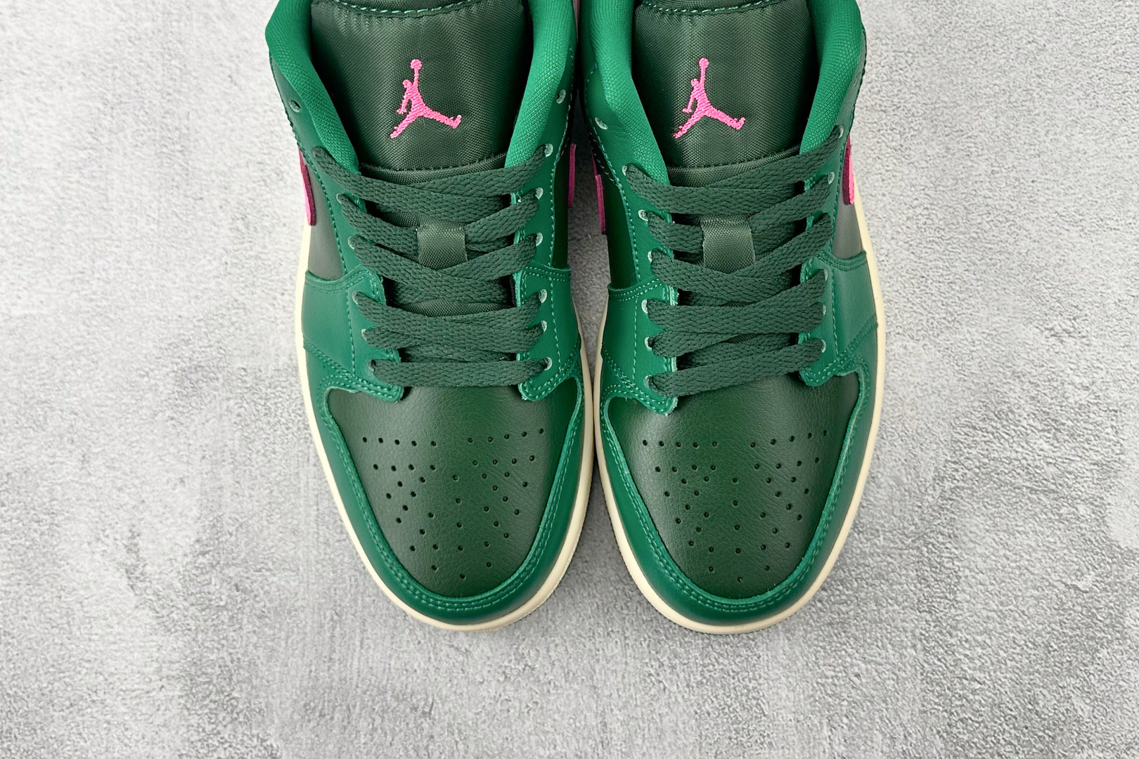 乔丹Air Jordan 1 Low纯原版本低帮AJ1“西瓜”绿粉色篮球鞋 莆田AJ货源 货号：DC0774-300