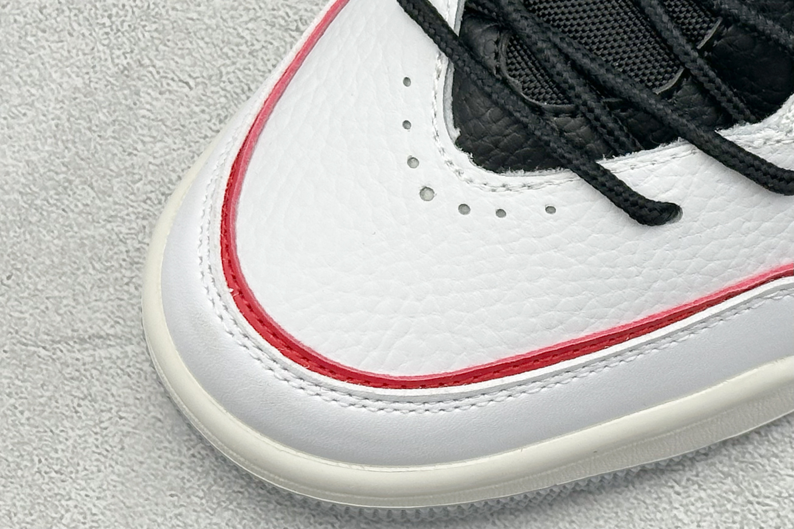 乔丹Air Jordan Courtside 23纯原版本AJ23白黑红复古篮球鞋 莆田AJ工厂 货号：HV1808-101