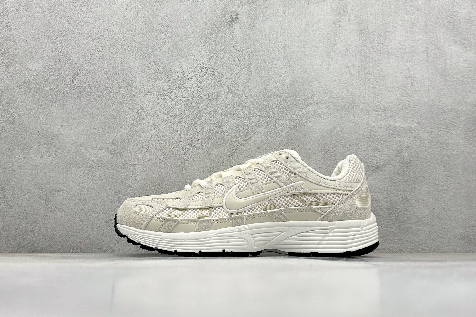 耐克Nike P-6000纯原版本灰白色复古厚底老爹鞋 莆田鞋货源 货号：HF0015-100