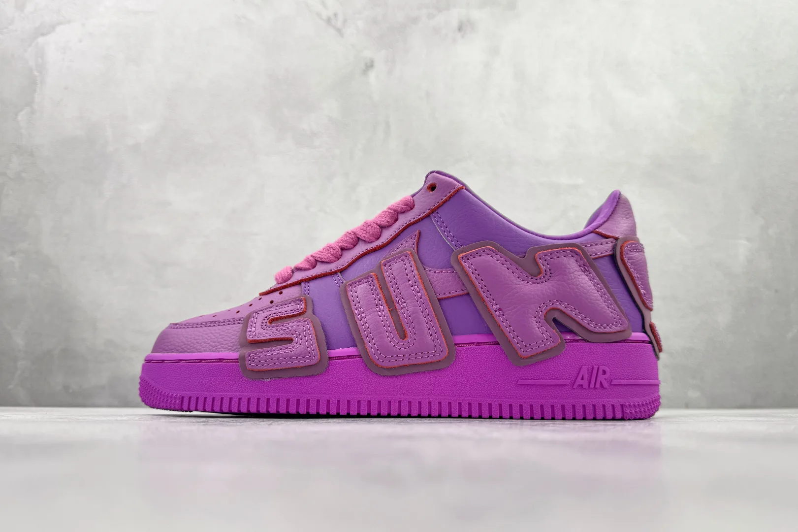 耐克CPFM x Nike Air Force 1纯原版本空军一号紫色AF1低帮板鞋 莆田耐克工厂 货号:FQ7069-500